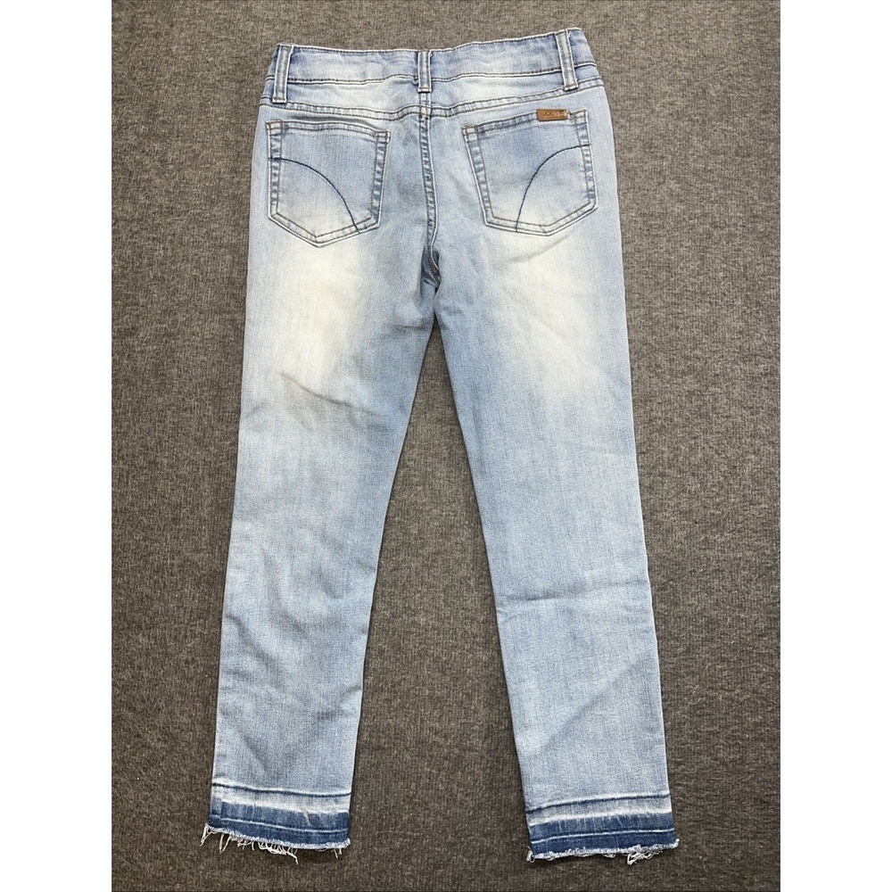 JOE'S Slim Straight Denim Jeans Women's Size 8 Blue Low Rise 5-Pocket Faded